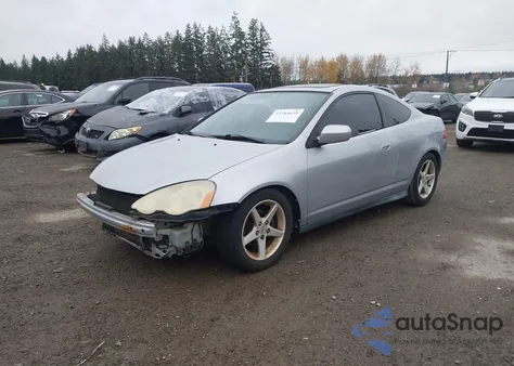 2003 Acura Rsx из США, поврежденный, VIN JH4DC54803S002487
